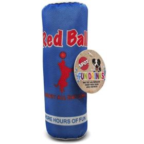 Spot Fun Drink Red Ball Plush Dog Toy