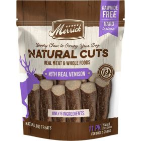 Merrick Natural Cut Venison Chew Treats Small