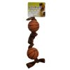 Li'l Pals Plush Basketball Plush Tug Dog Toy