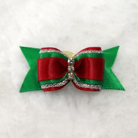 Christmas Dog Bow