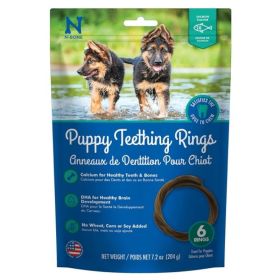 Bone Puppy Teething Rings Salmon Flavor (Option: 6 count)