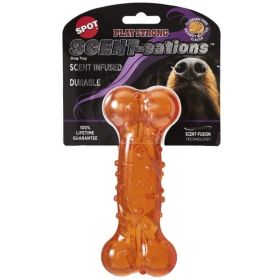 Spot Scent (Option: Sation Peanut Butter Scented Bone  6"  1 count)