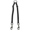 Coastal Pet Two Dog Adjustable Nylon Coupler Black